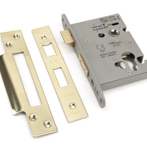 FROM THE ANVIL® PVD 3" Euro Profile Sash Lock