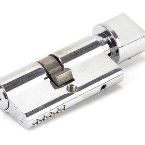 FROM THE ANVILĀ® Polished Chrome 30/30 Euro Cylinder/Thumbturn