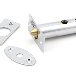 FROM THE ANVILĀ® Polished Chrome Security Door Bolt