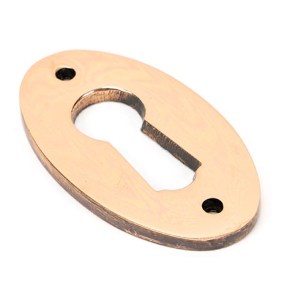 FROM THE ANVIL® Polished Bronze Oval Escutcheon