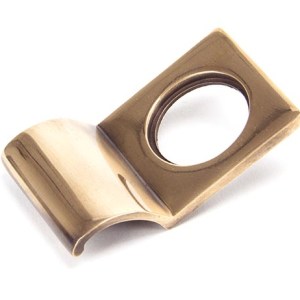 FROM THE ANVILĀ® Polished Bronze Rim Cylinder Pull