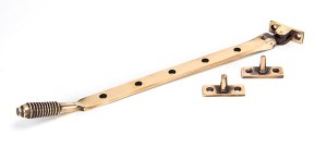 FROM THE ANVILĀ® Polished Bronze 12" Reeded Stay