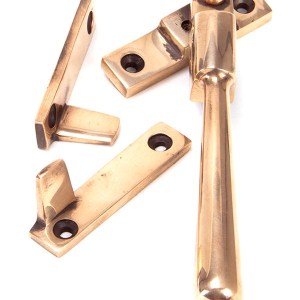 FROM THE ANVILĀ® Polished Bronze Night-Vent Locking Newbury Fastener