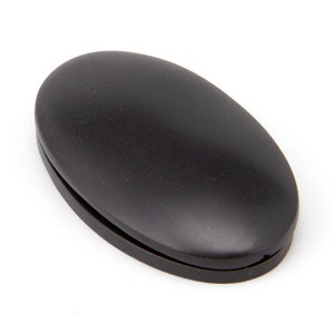 FROM THE ANVILĀ® Aged Bronze Oval Escutcheon & Cover