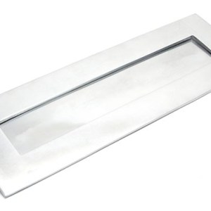 FROM THE ANVILĀ® Satin Chrome Large Letter Plate