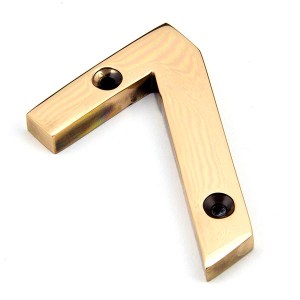 FROM THE ANVIL® Polished Bronze Numeral 7