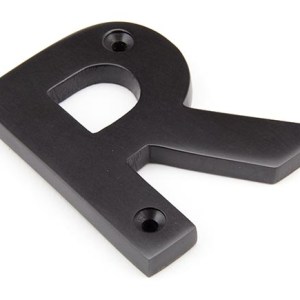 FROM THE ANVIL® Aged Bronze Letter R