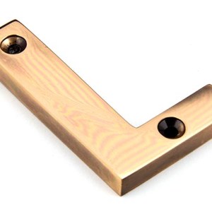 FROM THE ANVIL® Polished Bronze Letter L