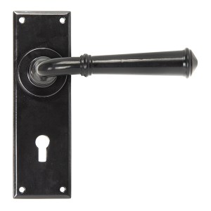 FROM THE ANVILĀ® Black Regency Lever Lock Set