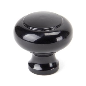FROM THE ANVILĀ® Black Regency Cabinet Knob - Large