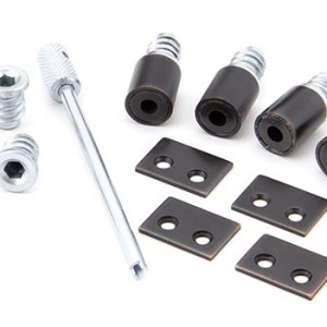 FROM THE ANVIL® Aged Bronze Secure Stops (Pack of 4)