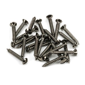 FROM THE ANVILĀ® Dark Stainless Steel 6x1" CSK Raised Head Screws (25)