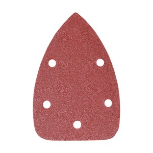 TIMCO Detail Sanding Pads 80 Grit Red - 95 x 136mm