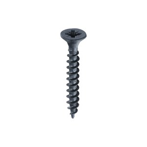 TIMCO Countersunk Black Organic Woodscrews - 4.0 x 30