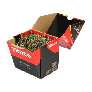 TIMCO Velocity Premium Multi-Use Countersunk Gold Woodscrews - 4.0 x 40
