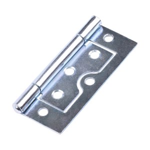 TIMCO Flush Hinges (105) Steel Silver - 75 x 51