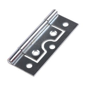 TIMCO Flush Hinges (105) Steel Silver - 63 x 37