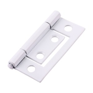 TIMCO Flush Hinges (105) Steel White - 50 x 38.5