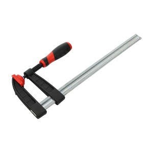 TIMCO F Clamp, Soft Grip Heavy Duty 270kg General Purpose Clamp - 12" / 300mm Clamping Capacity