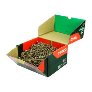 TIMCO C2 Strong-Fix Multi-Purpose Premium Countersunk Gold Woodscrews - 5.0 x 70