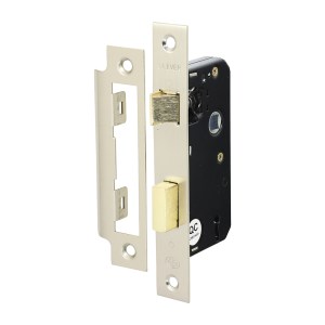 TIMCO 3 Lever Sashlock - Satin Nickel - 51mm