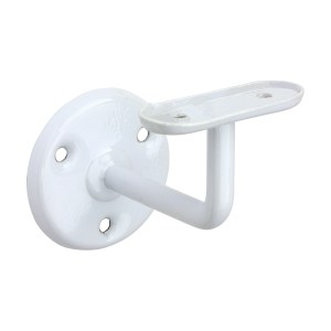TIMCO Steel Handrail Bracket White - 63mm