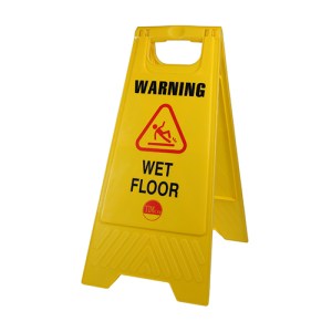TIMCO Warning Wet Floor A-Frame Safety Sign - 610 x 300 x 30