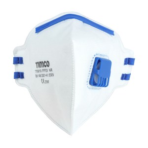 TIMCO FFP2 Fold Flat Valved Masks - One Size