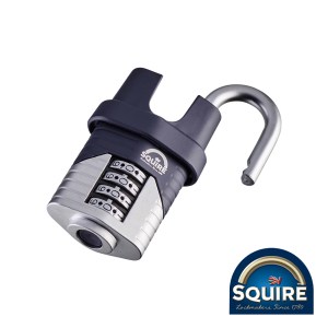 SQUIRE Vulcan Combination Padlock - Boron Closed Shackle - 40mm