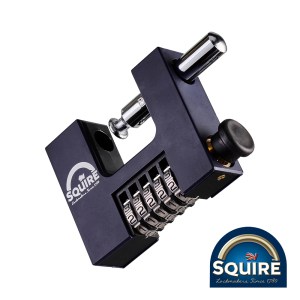 SQUIRE 5 Wheel Combination Block Lock - 85mm