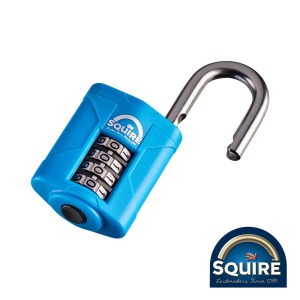 SQUIRE Combination Padlock - Stainless Steel Closed Shackle - 40mm