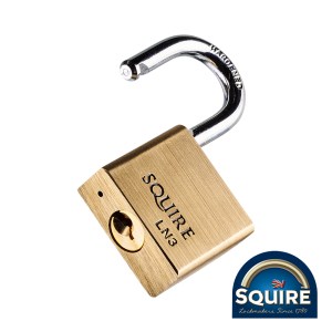 SQUIRE Premium Brass Lion Padlock - 30mm