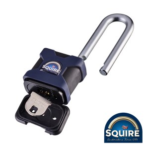 SQUIRE Stronghold Padlock - 2.5" Long Shackle - 50mm