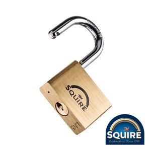 SQUIRE Premium Brass Lion Padlock - 50mm