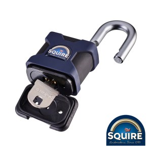 SQUIRE Stronghold Padlock - Open Shackle - 50mm