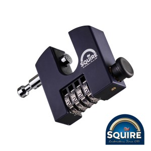 SQUIRE 4 Wheel Combination Block Lock - 65mm