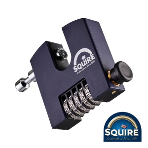 SQUIRE 5 Wheel Combination Block Lock - 75mm
