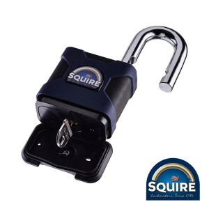 SQUIRE Stronghold Padlock - Open Shackle - 80mm