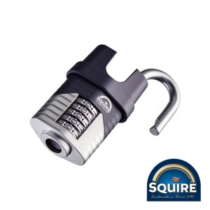 SQUIRE Vulcan Combination Padlock - Boron Closed Shackle - 60mm
