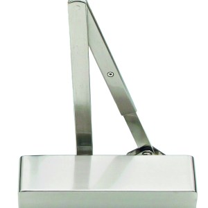 BOSS DOOR CONTROLS TS2.224 Door Closer Overhead Size Adjustable 2-4 Silver