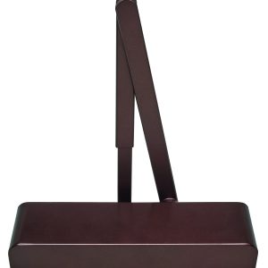BOSS DOOR CONTROLS Overhead Door Closer Size 2-5 with backcheck - Dark Bronze