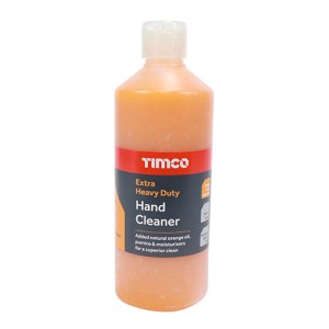 TIMCO Extra Heavy Duty Hand Cleaner Hand Pumice Scrub Orange Flip Top - 500ml