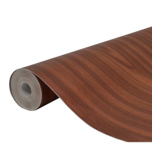 ImagesĀ® Mahogany Wood Effect Vinyl 1.5m Roll