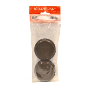 Value PackĀ® Value Pac Brown Castor Cups, 60mm