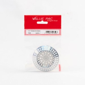 Value Pack® 1 3/4" Chromed Sink Strainer