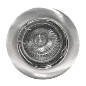 PowerlinesĀ® Brushed Chrome Recessed Downlight