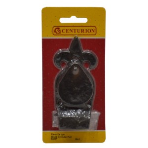 CenturionĀ® 125mm x 56mm (5" x 2 1/4") Tudor Fleur De Lys Cylinder Pull