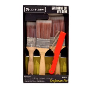 Centurion® Craftsman Pro Paint Brush, Set of 5