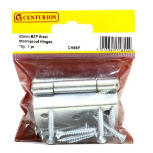 Centurion® Steel Storm-proof Hinges, 65mm