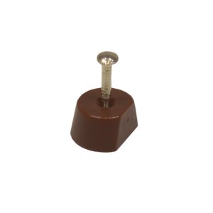 CenturionĀ® 15mm Diameter Brown Nail In Shelf Supports